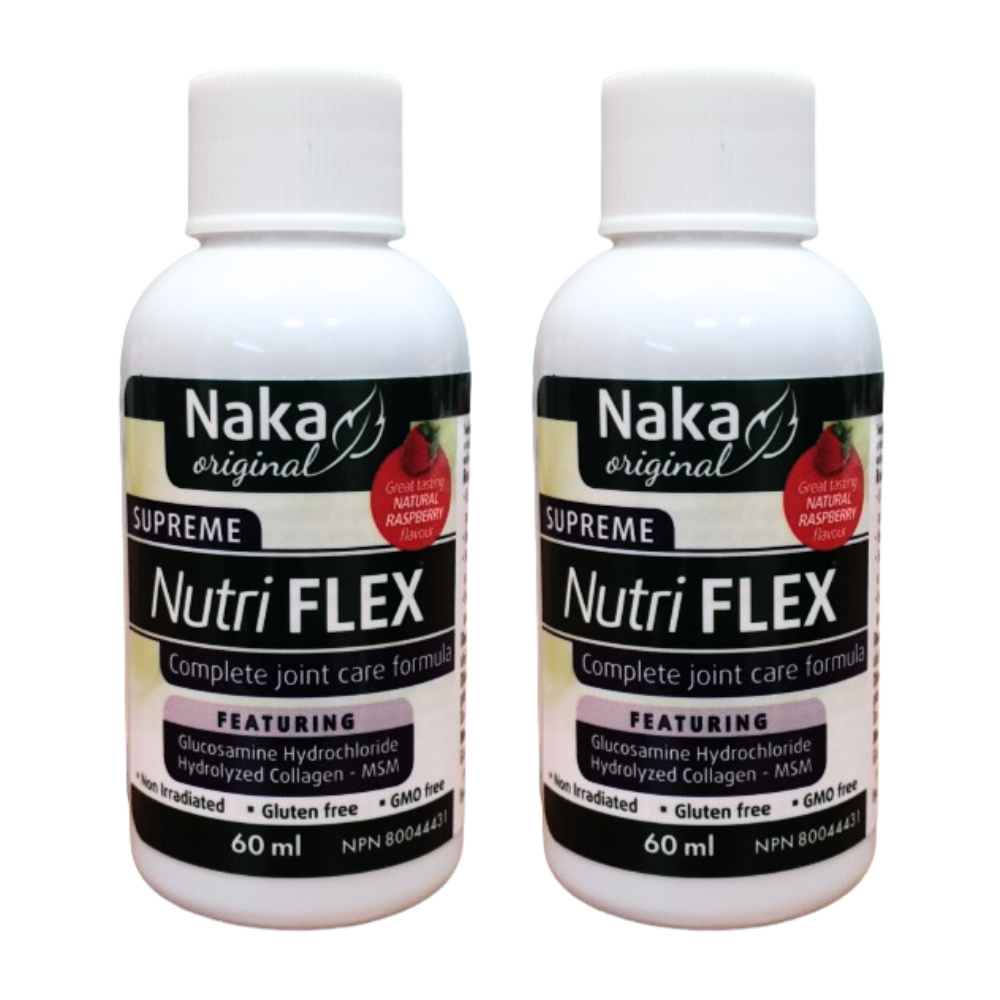 FREE WITH $99 PURCHASE: 2 Naka Nutri Flex Supreme 60mL (Valued at $12.99) Supplements - Joint Care at Village Vitamin Store