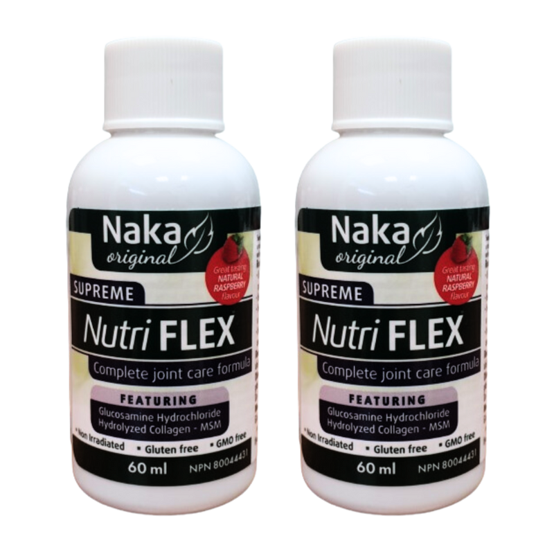 FREE WITH $99 PURCHASE: 2 Naka Nutri Flex Supreme 60mL (Valued at $12.99)