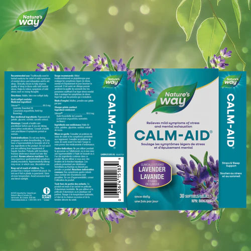 Nature’s Way – Calm-Aid 30 Soft Gels