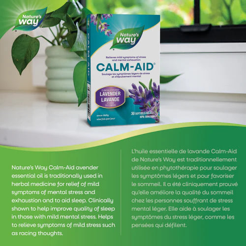 Nature’s Way – Calm-Aid 30 Soft Gels