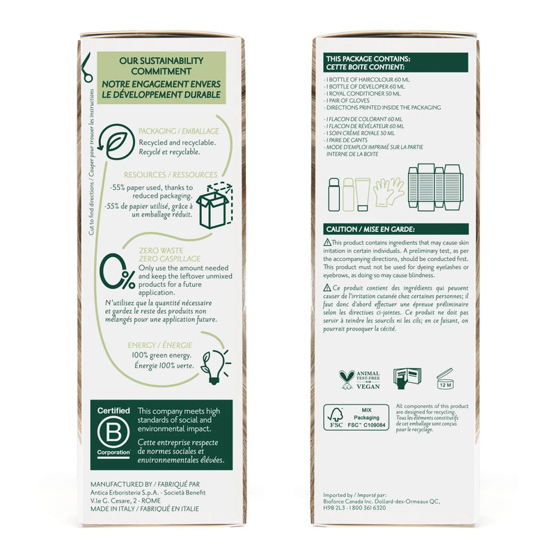 Herbatint Permanent Hair Colour Gel Platinum Ash Blonde 10C 170 mL