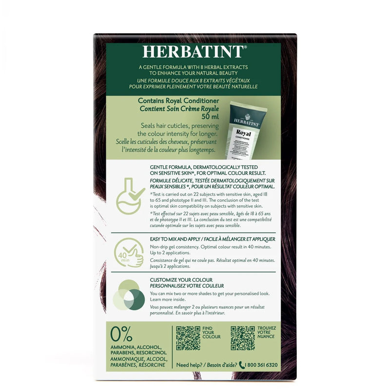 Herbatint Permanent Haircolour Gel 4M Mahogany Chestnut 135ml *Limit of 3 Per Order*