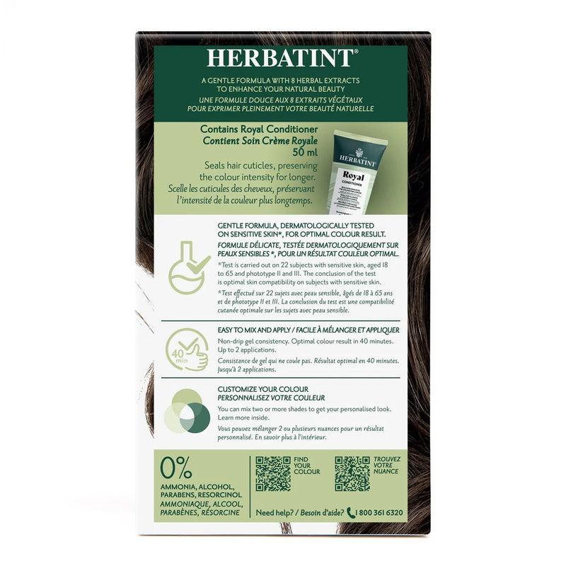 Herbatint Permanent Herbal HairColour Gel 4N Chestnut *Limit of 3 Per Order*