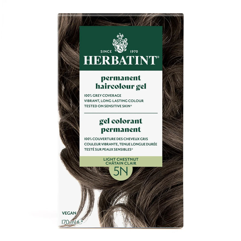 Herbatint Permanent Herbal HairColour Gel 5N Light Chestnut *Limit of 3 Per Order*