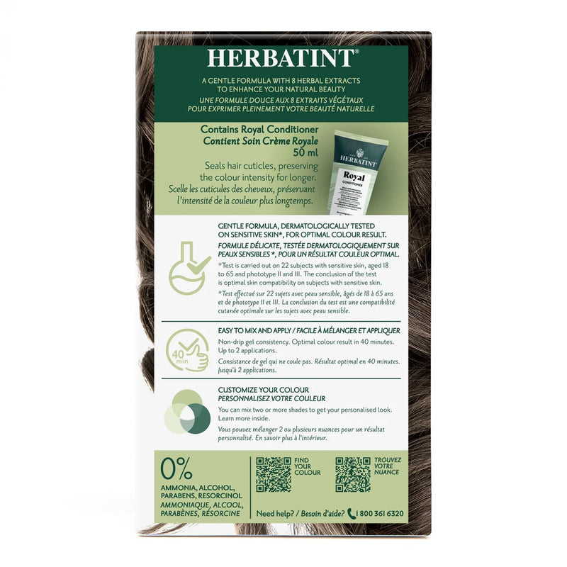 Herbatint Permanent Herbal HairColour Gel 5N Light Chestnut *Limit of 3 Per Order*