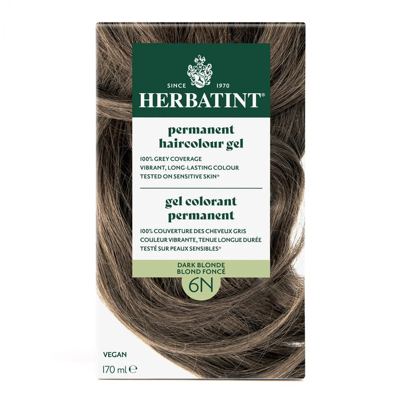 Herbatint Permanent Herbal HairColour Gel 6N Dark Blonde *Limit of 3 Per Order*