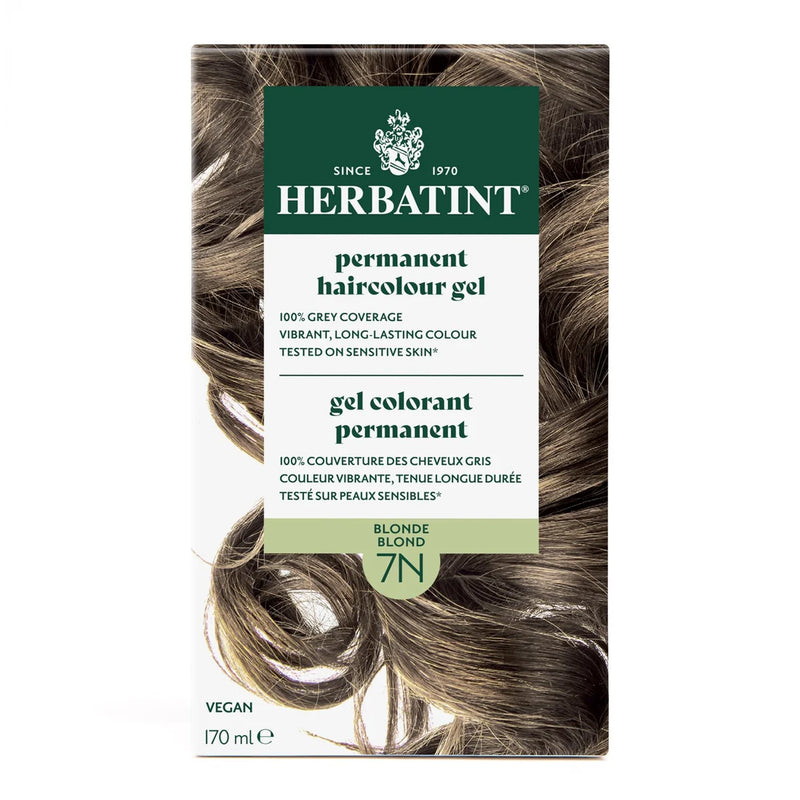 Herbatint Permanent Herbal HairColour Gel 7N Blonde 135 ml *Limit of 3 Per Order*