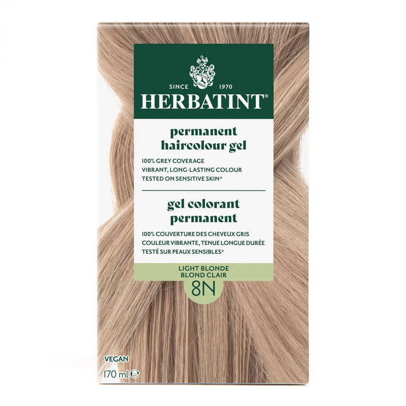 Herbatint Permanent Herbal HairColour Gel 8N Light Blonde *Limit of 3 Per Order*