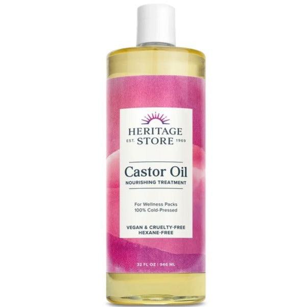 Heritage Products Castor Oil 946ml Beauty Oils at Village Vitamin Store