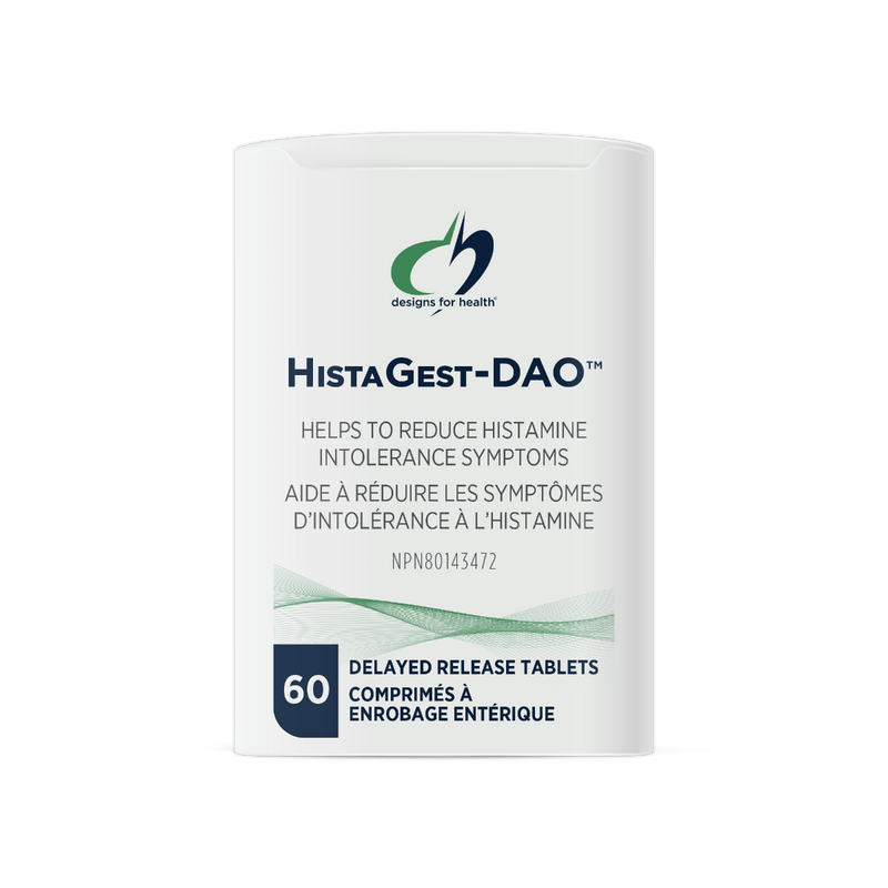 Designs for Health HistaGest-DAO 60 Delayed Release Tablets