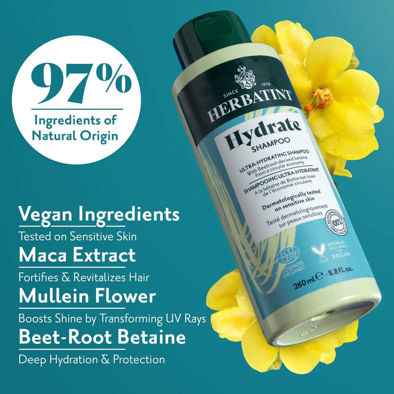 Herbatint Hydrate Shampoo 260 mL