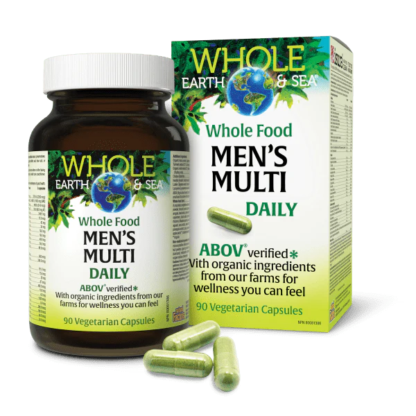 Whole Earth & Sea Men's Daily Multi 90 Vegetarian Capsules