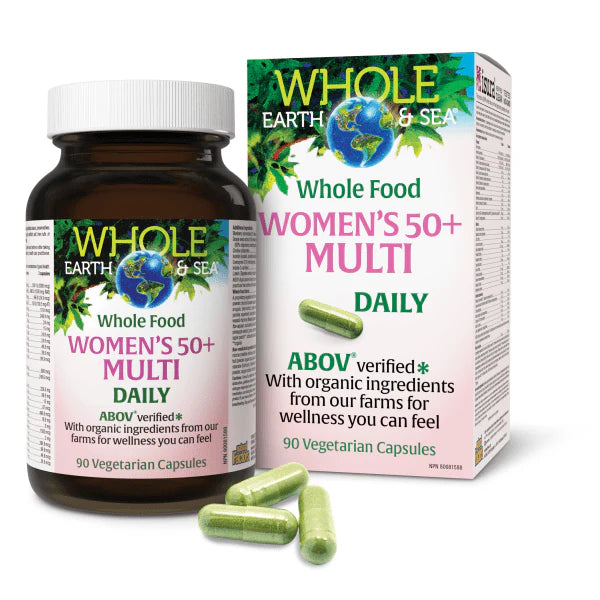 Whole Earth & Sea Women's 50+ Multi 90 Vegetarian Capsules