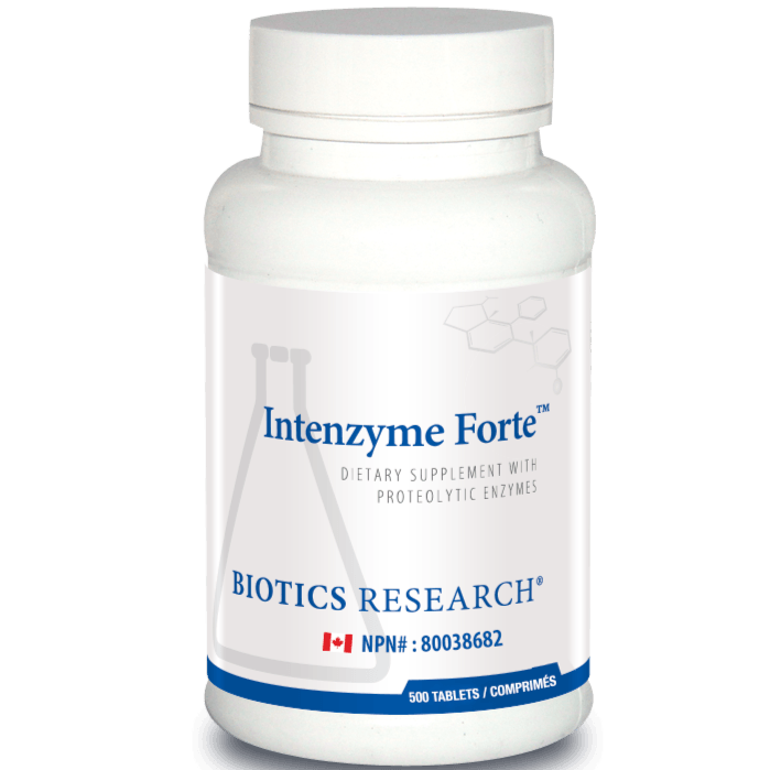 Biotics Research Intenzyme Forte 500 Tabs