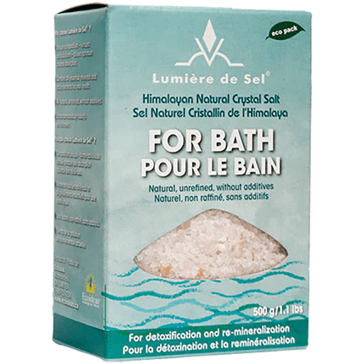 Lumiere de Sel Himalayan Crystal Bath Salt 500g Bath & Body at Village Vitamin Store