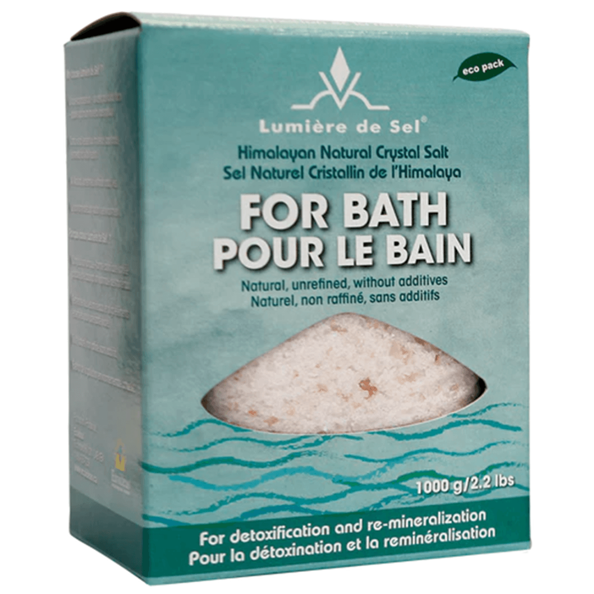 Lumiere de Sel Himalayan Crystal Bath Salt 1000g Bath & Body at Village Vitamin Store