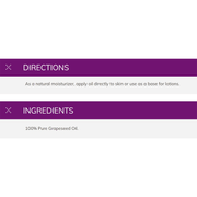 NOW Grapeseed Oil 473mL Beauty Oils at Village Vitamin Store