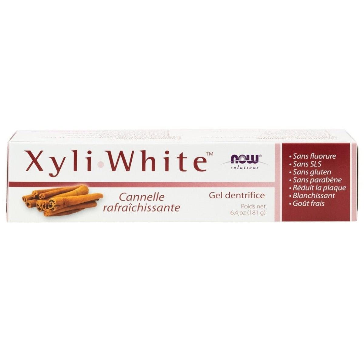 NOW Xyli-White Cinnamon Toothpaste Toothpaste at Village Vitamin Store