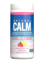 Natural Calm Kids Magnesium Raspberry Lemon 113g Supplements - Kids at Village Vitamin Store