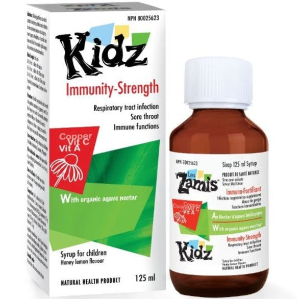 Kidz Immunity Strength 125 mL Homeopathic at Village Vitamin Store