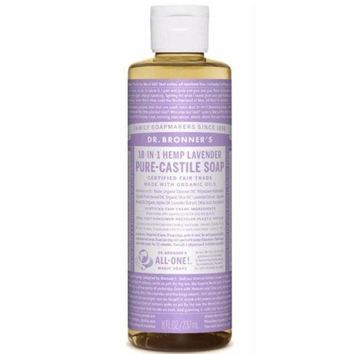 Dr. Bronner's Organic Pure Castile Liquid Soap Lavender 237mL Soap & Gel at Village Vitamin Store