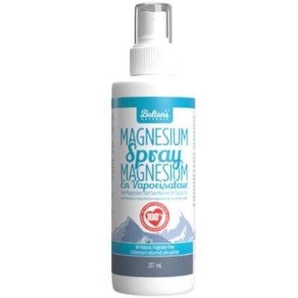 Bolton's Naturals Magnesium Chloride Spray 237mL Minerals - Magnesium at Village Vitamin Store