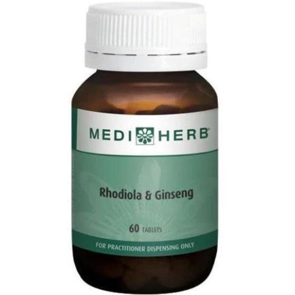 MediHerb Rhodiola & Ginseng Complex 60 Tabs Supplements at Village Vitamin Store