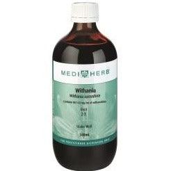 MediHerb Withania 2:1 500ML Supplements at Village Vitamin Store