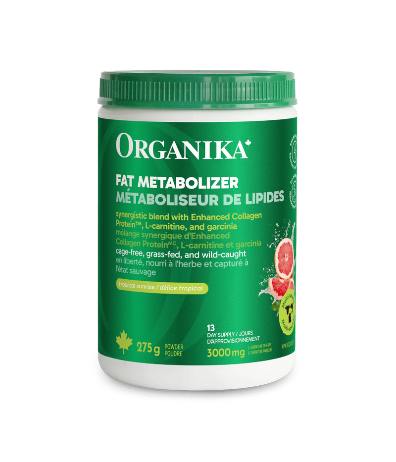 Organika Fat Metabolizer Powder Tangy Sweet Grapefruit 275g (prevously Metaboost)