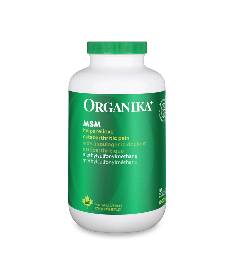 Organika MSM 1000MG 360 Caps