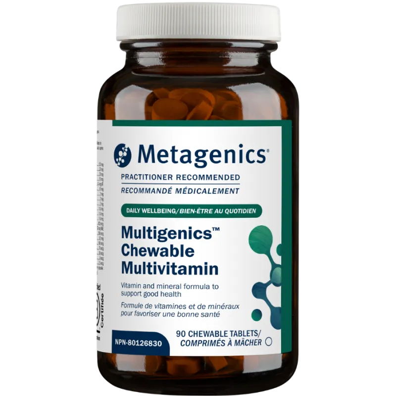 Metagenics Multigenics Chewable 90 Chewable Tabs