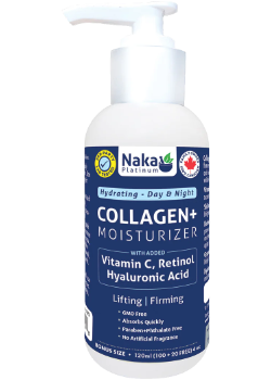 Naka Collagen+ Moisturizer Bonus Size 120 ml
