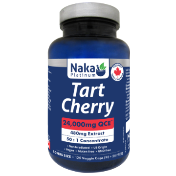 Naka Tart Cherry - 125 V-Caps Supplements at Village Vitamin Store