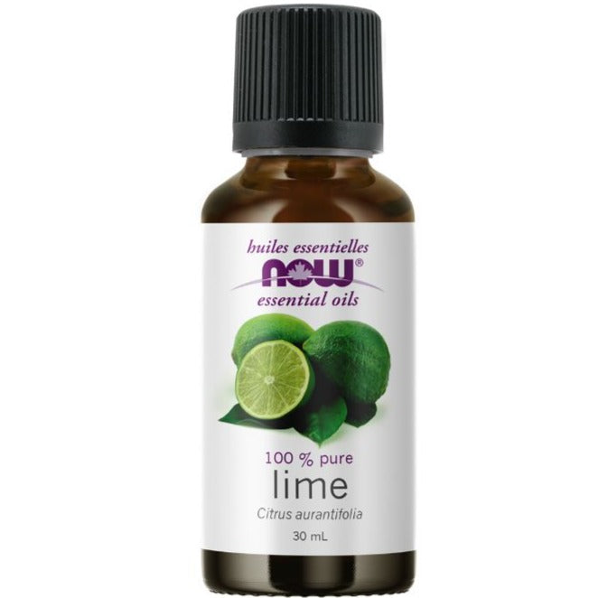 NOW Lime Oil 30mL Essential Oils at Village Vitamin Store