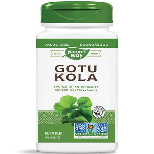 Nature's Way Gotu Kola 475mg 180 Caps Supplements at Village Vitamin Store