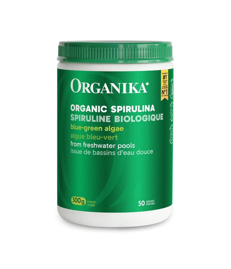 Organika Blue Green Algae Organic Spirulina Powder 300g