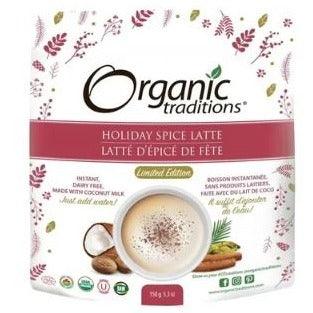 Organic Traditions Holiday Spice Latte 150g Food Items at Village Vitamin Store