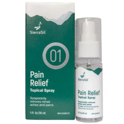 Sierrasil Pain relief Spray 30mL Personal Care at Village Vitamin Store