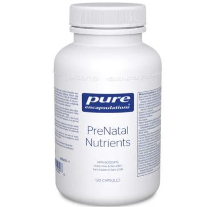 Pure Encapsulations PreNatal Nutrients 120 Capsules Supplements - Prenatal at Village Vitamin Store