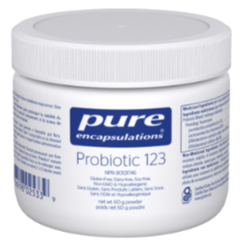 Pure Encapsulations Probiotic 123 60G Supplements - Probiotics at Village Vitamin Store