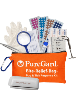 Pure Gard Bite Relief Bag 1 Bug & Tick Response Kit