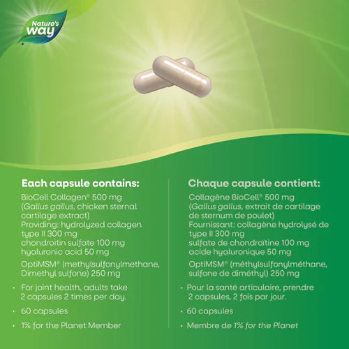 Nature's Way Hydraplenish with MSM 60 Caps