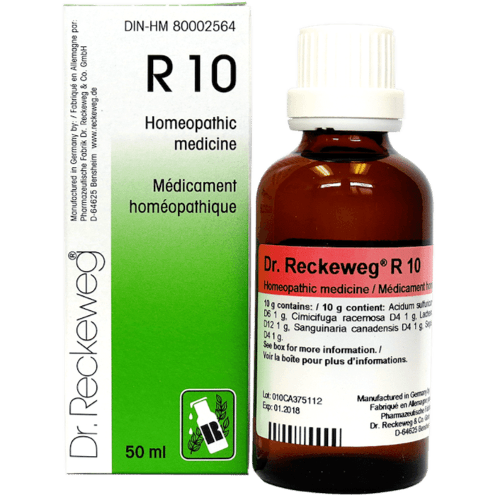 Dr. Reckeweg R10 50ML Homeopathic at Village Vitamin Store