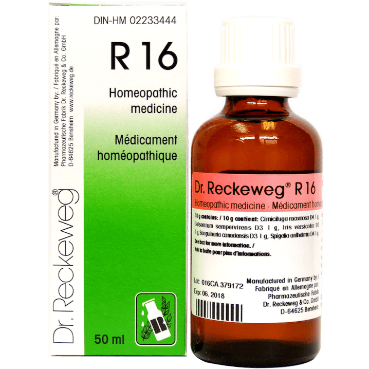 Dr Reckeweg R16 - 50ML Homeopathic at Village Vitamin Store