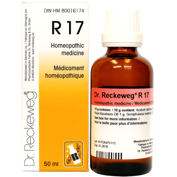 Dr. Reckeweg R17 50ML Homeopathic at Village Vitamin Store