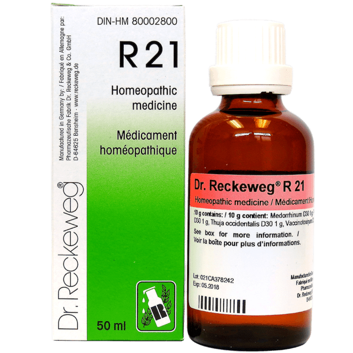 Dr Reckeweg R21 50ml Homeopathic at Village Vitamin Store