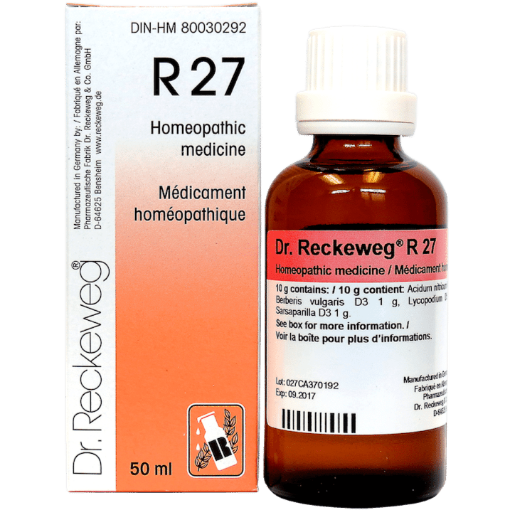 Dr. Reckeweg R27 50ML Homeopathic at Village Vitamin Store