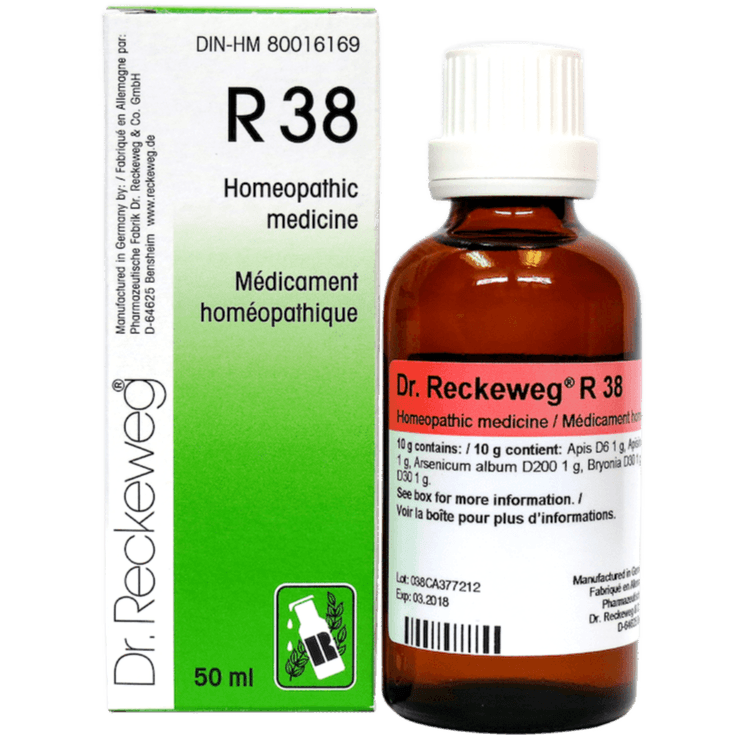Dr. Reckeweg R38 50ML Homeopathic at Village Vitamin Store