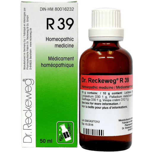 Dr. Reckeweg R39 drops 50ML Homeopathic at Village Vitamin Store