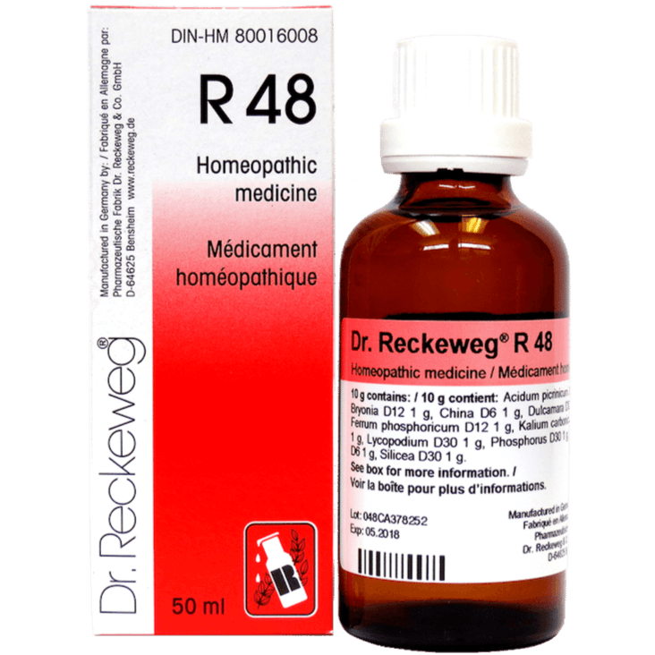 Dr. Reckeweg R48 50ML Homeopathic at Village Vitamin Store